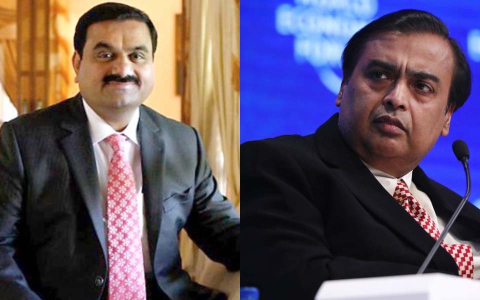 Ambani tops for 12th year in a row, Adani jumps 8 places to second spot: Forbes