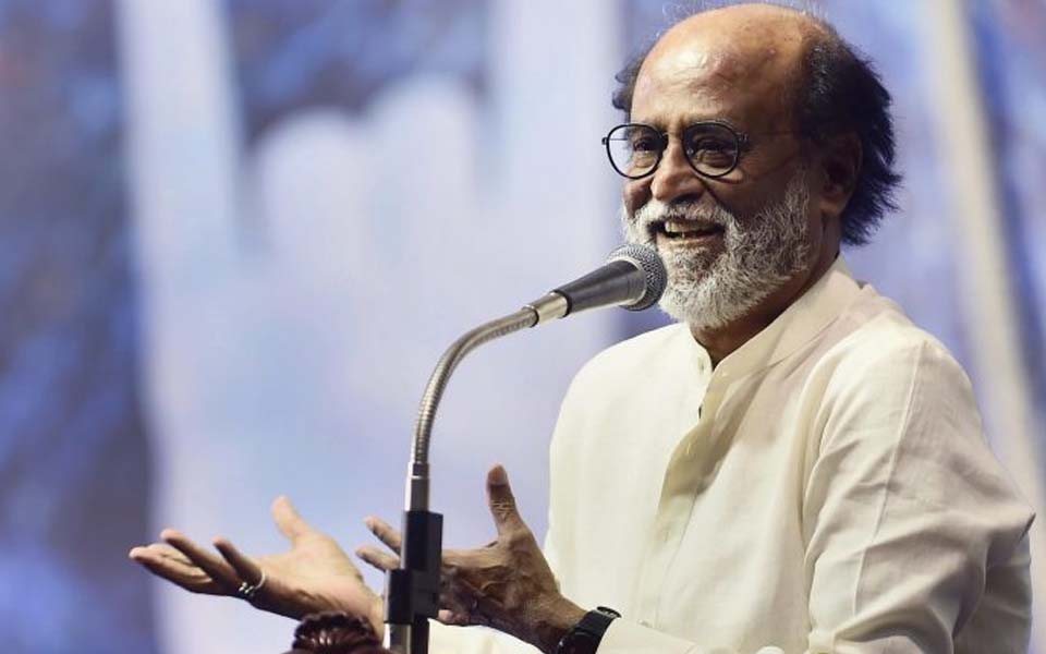 Actor Rajinikanth says, will not apologise for remark on Periyar rally amidst protest