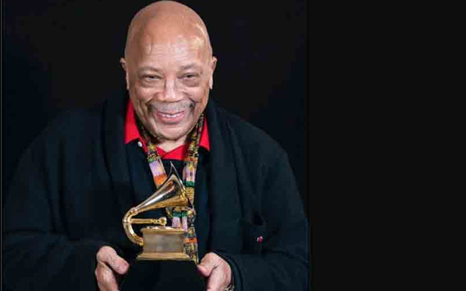 Quincy Jones makes history with his 28th Grammy win