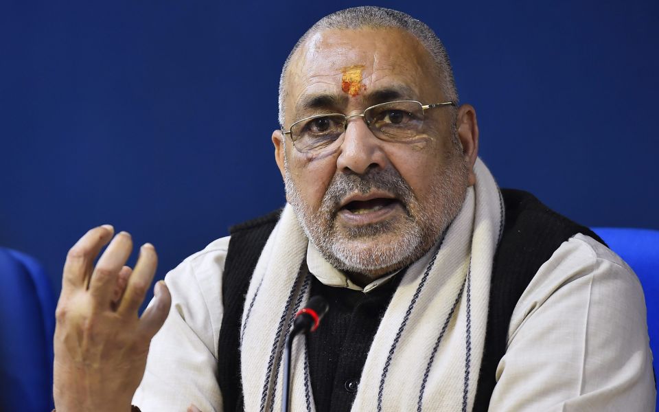 Not to seek vote from ‘pro-Pakistani anti-nationals’, repeats Giriraj Singh following complaint