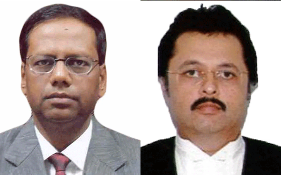 High Court Judges from Karnataka and Bombay HC transferred
