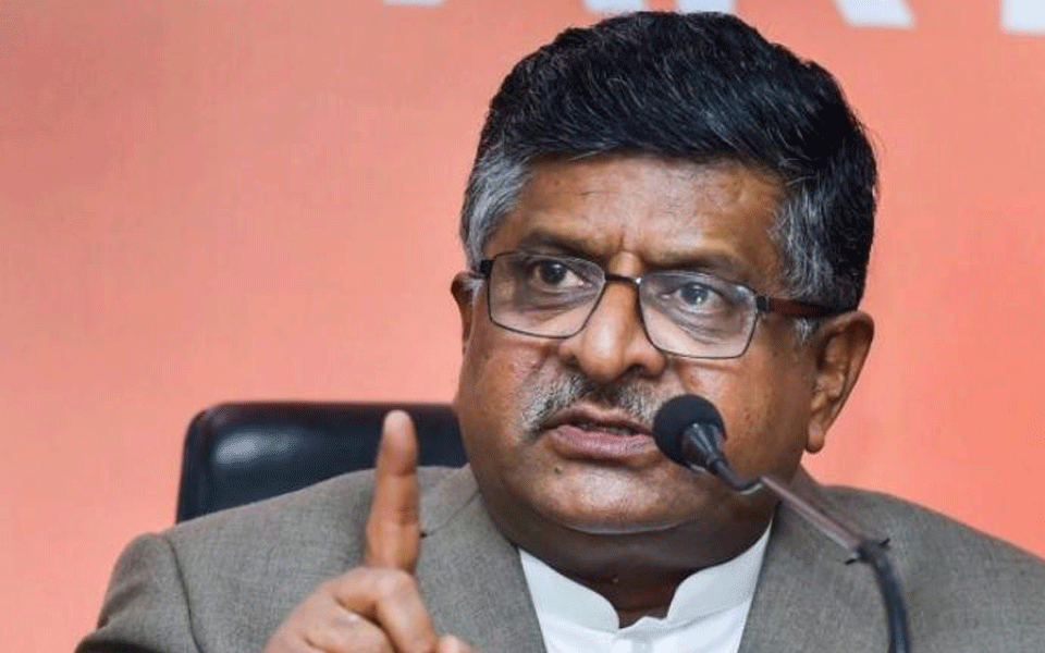 BJP does not approve of comments of Mishra, Verma: Prasad