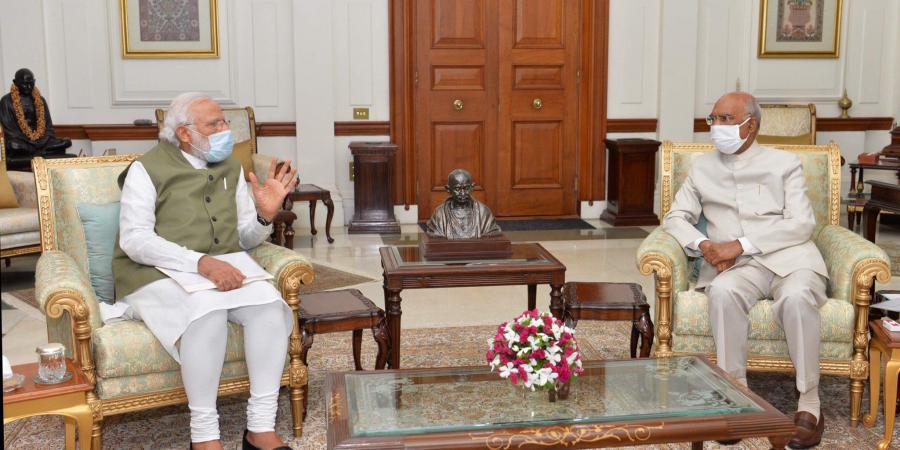 PM Modi meets President to discuss various issues: Rashtrapati Bhavan