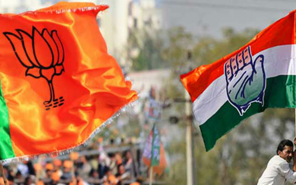 Congress, BJP lock horns in Karnataka's triangular poll contest