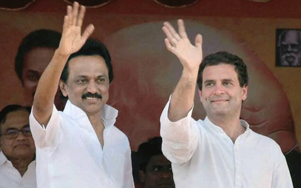 Congress gets 9 LS seats in TN, one in Puducherry under DMK-led