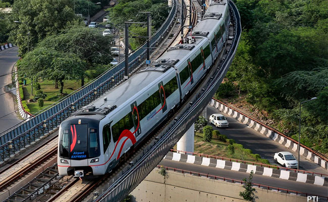 Pm Modi Inaugurates Extension Of The Delhi Metro S Airport Line Takes