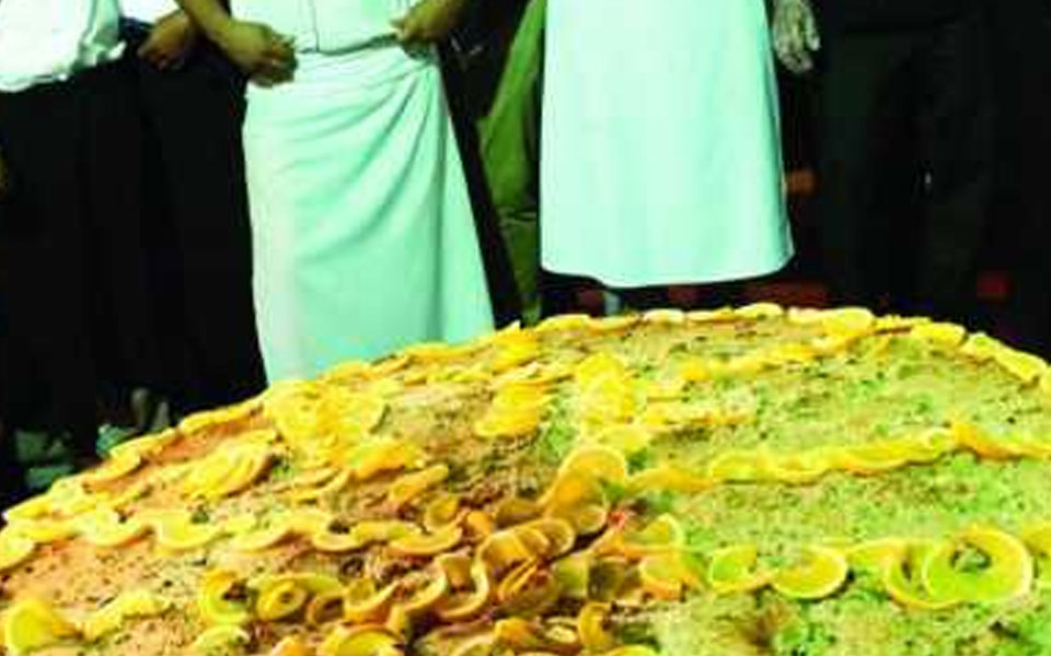 Image result for Fish patty, cooked & measured makes Guinness record