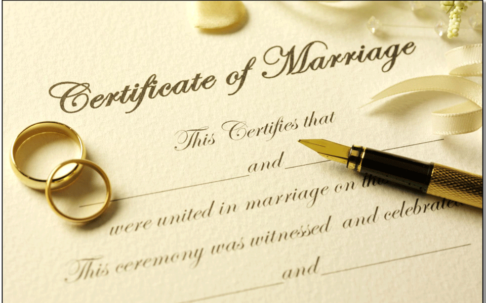 Man requests for wedding certificate, asks to marry once more