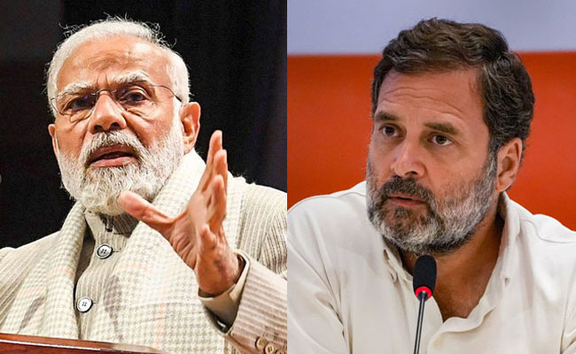 BJP accuses Rahul of making false claim about rise in poverty, files complaint with EC