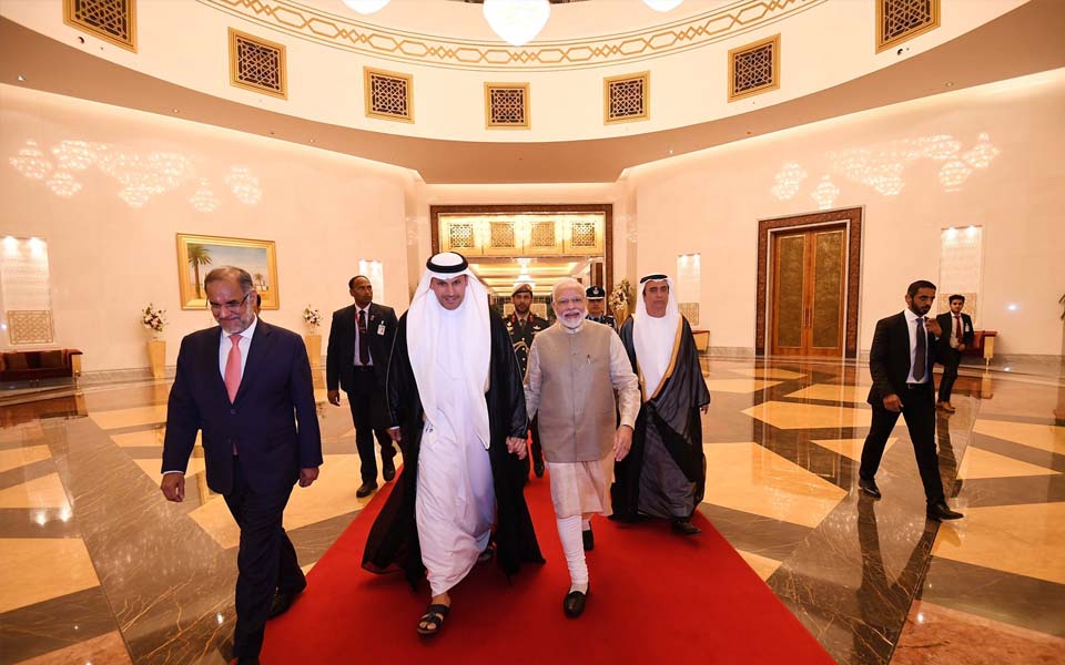 Prime Minister Modi arrives in Abu Dhabi, UAE 