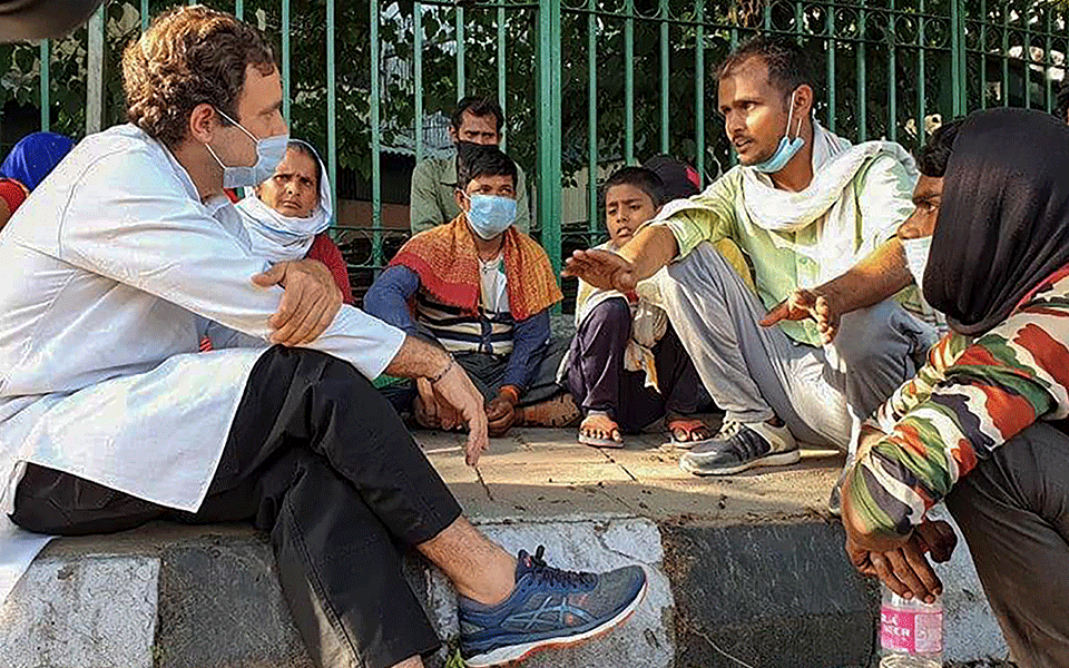Congress releases documentary on Rahul Gandhi's interaction with migrants