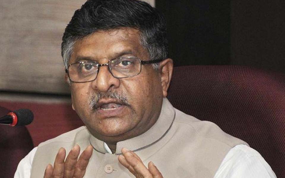 In 1950, no one minded Hindu gods on pages of Constitution: Union Minister Ravi Shankar Prasad