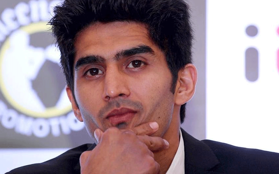 2008 Olympic medalist Vijender Singh is Cong candidate from South Delhi