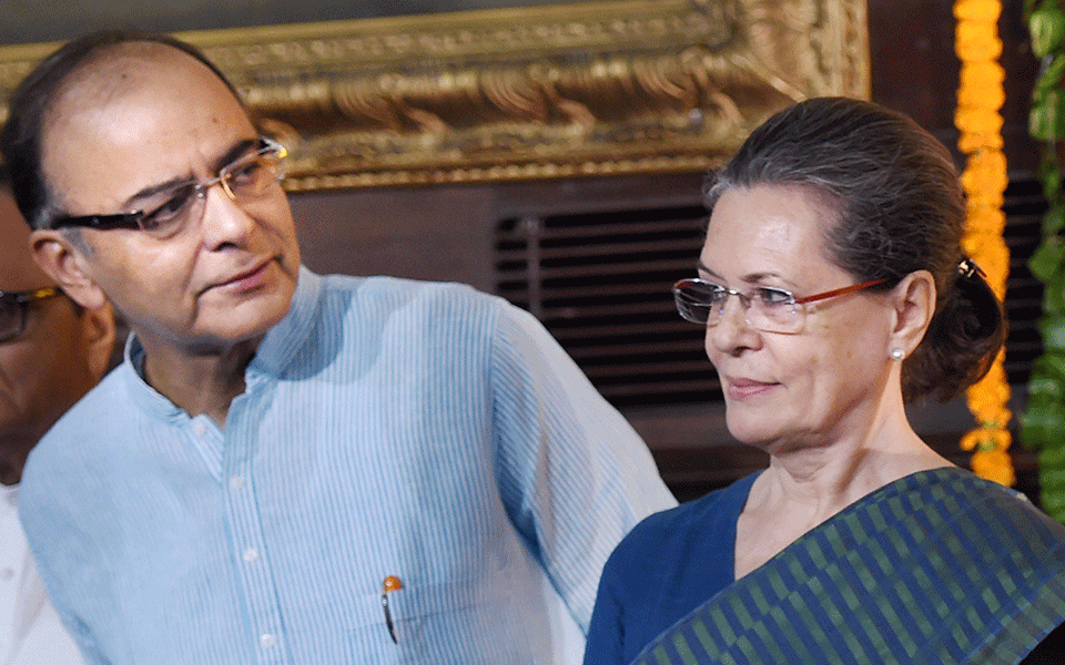 Jaitley's contributions to public life will be remembered forever: Sonia Gandhi
