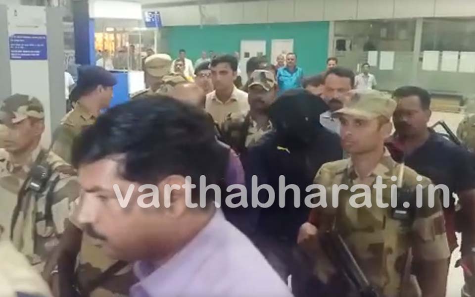 Amidst tight security accused Aditya Rao brought to Mangaluru for interrogation