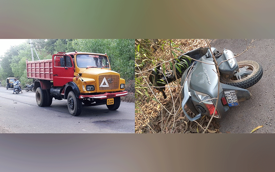 One Killed Another Critical In Bike Lorry Accident In Mudipu