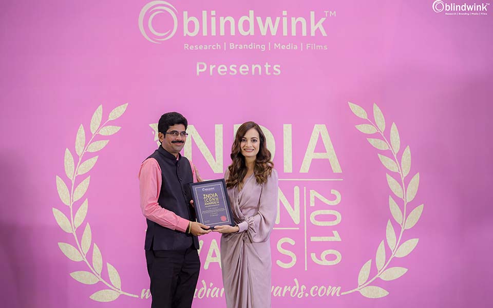 Principal of Shree Devi Institute of Technology, Dr. Dilip Kumar K awarded 'Indian Icon Award 2019'