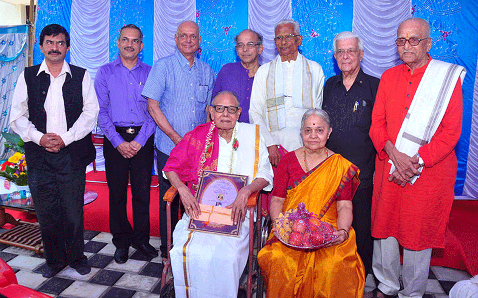 Rashtrakavi Govinda Pai Memorial Award conferred on writer Prof Amrith Someshwara