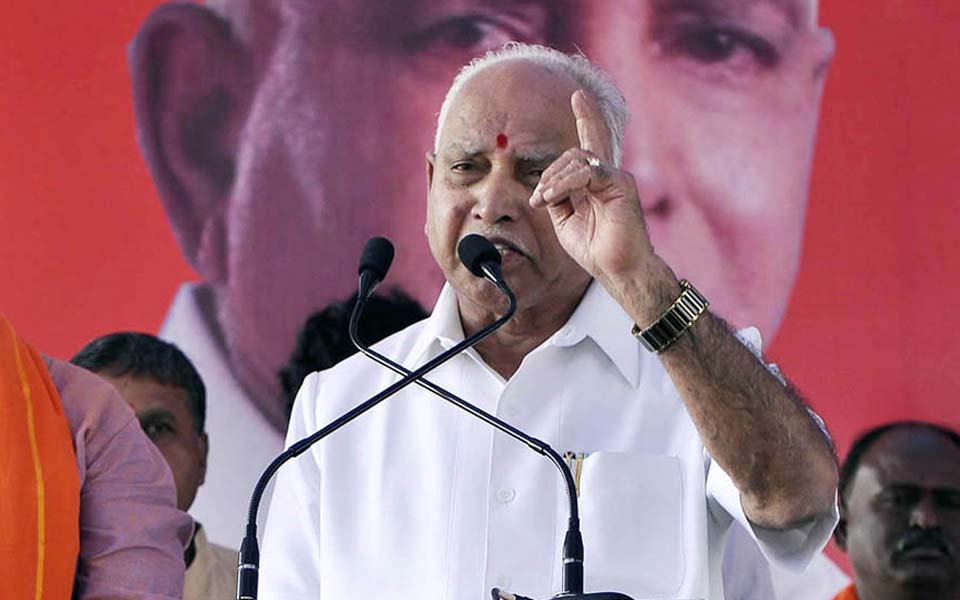 Irked by seer's demand of three ministerial berth to his community; Yediyurappa offers to resign