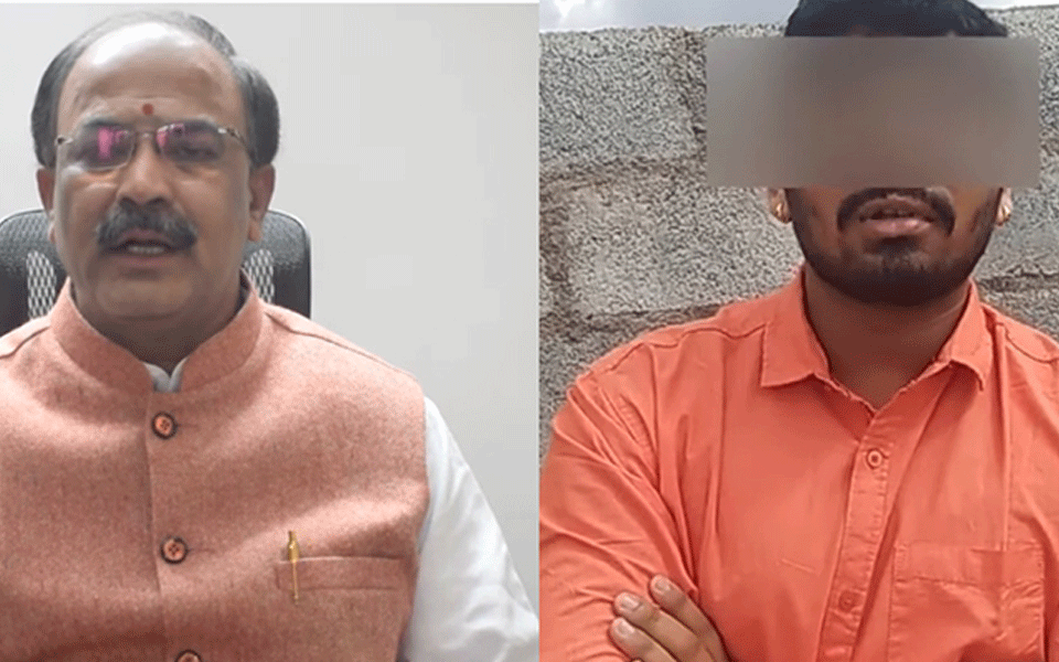 Arvind Limbavali says CM Official and Congress leaders behind releasing his 'morphed' video