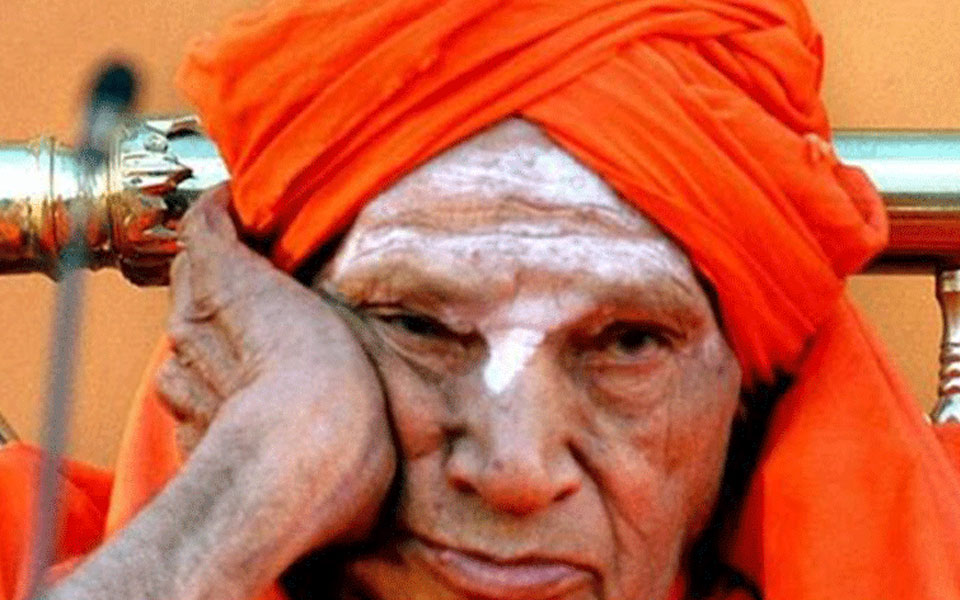 Heavy fluctuations in the health of Siddaganga Seer