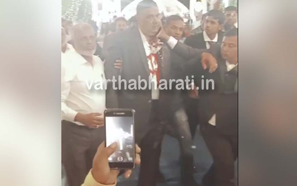 Karnataka Congress MLA Tanveer Sait stabbed at wedding ceremony
