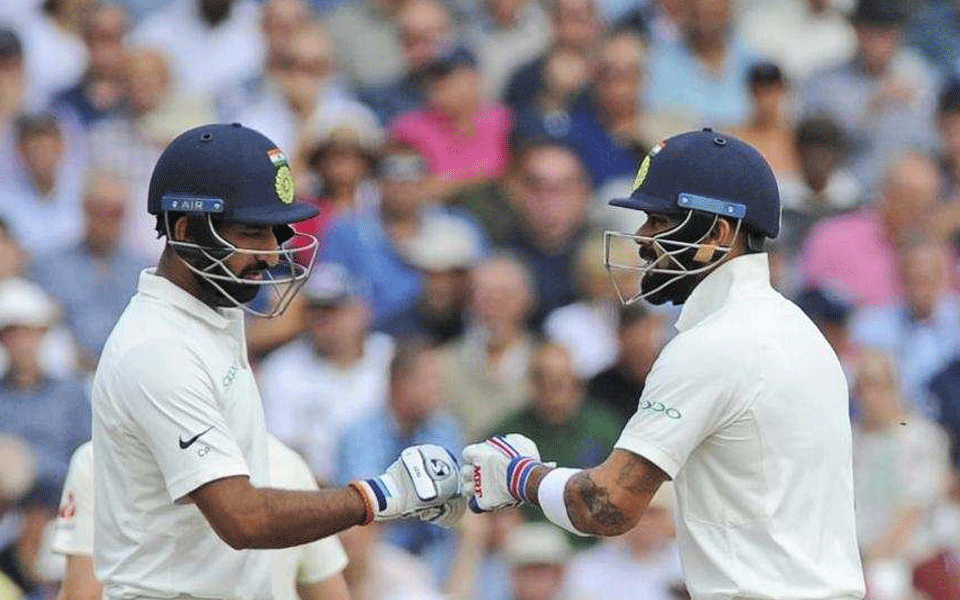 Pujara, Kohli take India's lead to 362 at lunch on day 3