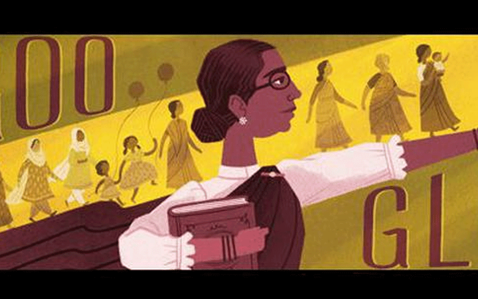 Google features Muthulakshmi Reddy in doodle