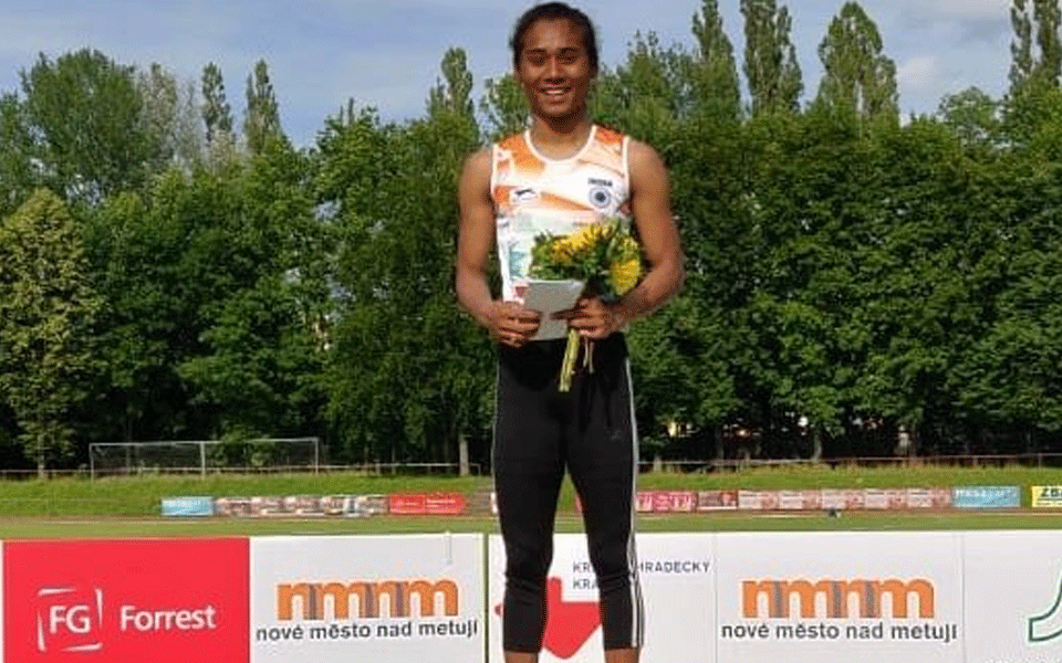 Hima Das returns to 400m run, grabs 5th gold of month 