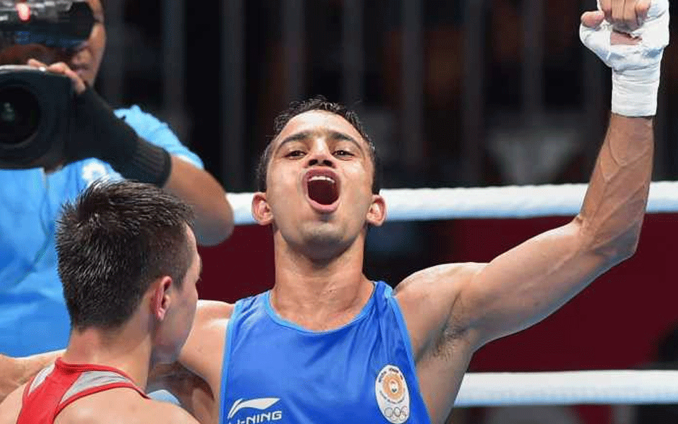 Amit Panghal qualifies for Olympics; enters Asian Qualifiers semis