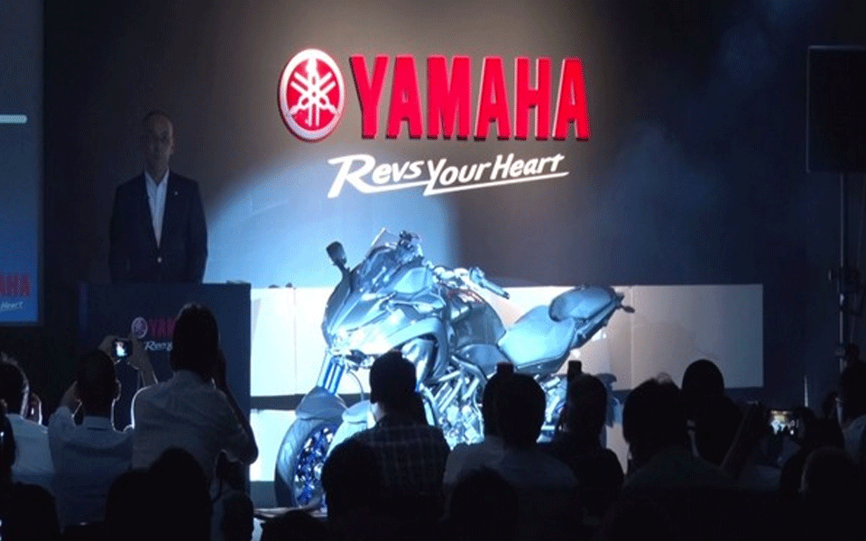 Yamaha unveils 'Niken'- a new motorbike with three wheels