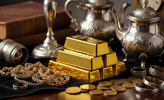 Silver climbs Rs 4,000 to Rs 2.68 lakh/kg; gold rises to Rs 1.61 lakh/10g
