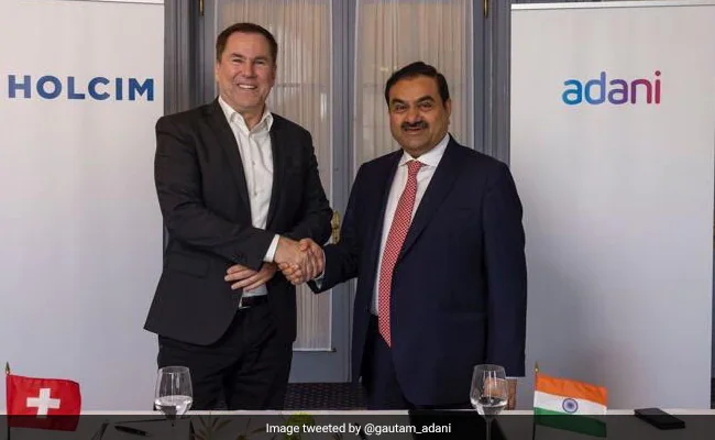 Adani to acquire Holcim's India cement assets for USD 10.5 billion
