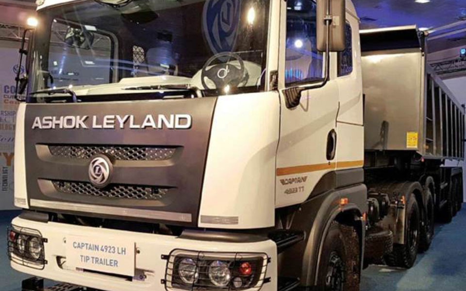 Ashok Leyland logs sales growth in May