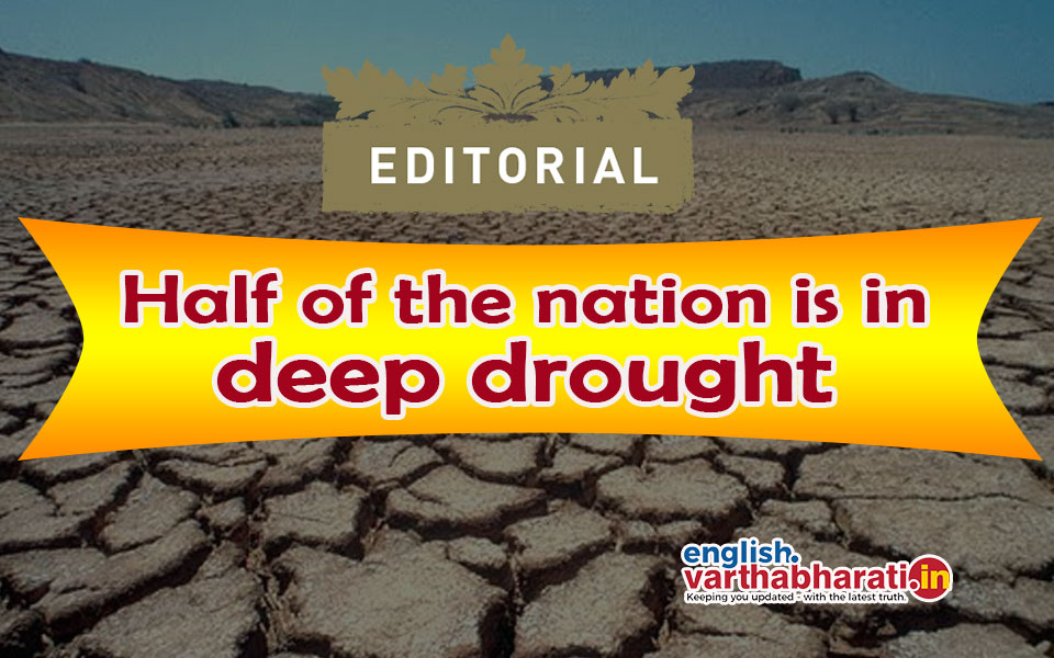 Half of the nation is in deep drought