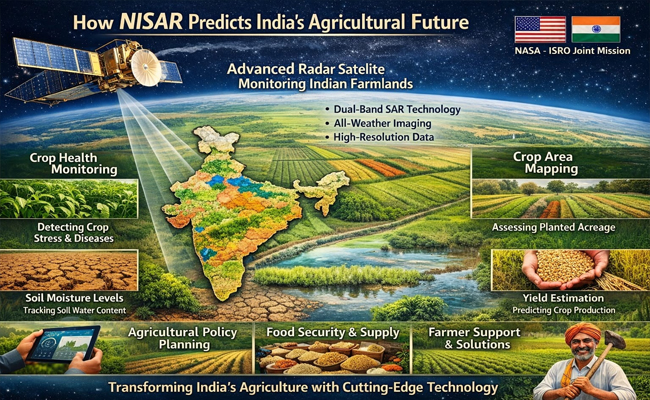 Here’s how NASA-ISRO joint satellite NISAR predicts India's agricultural future
