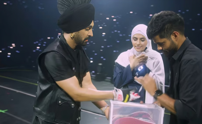 Diljit Dosanjh gifts shoes to Pakistani fan: ‘India, Pak are same for me, Punjabis love everyone’