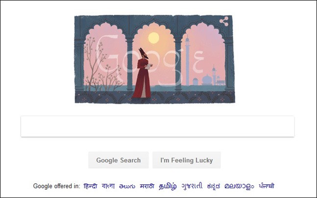 Google remembers Mirza Ghalib on his 220th birthday