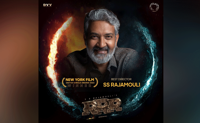 SS Rajamouli bags best director award at New York Film Critics Circle for 'RRR'