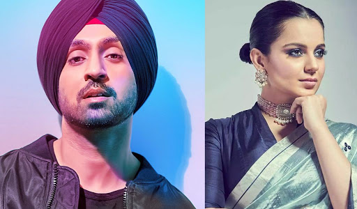 Kangana in legal trouble from Sikh body for her Farmers' tweet; Singers rally behind Diljit Dosanjh