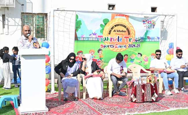 Kids Hut Montessori School Al Khobar holds Annual Sports Meet 'Twinkle Track'