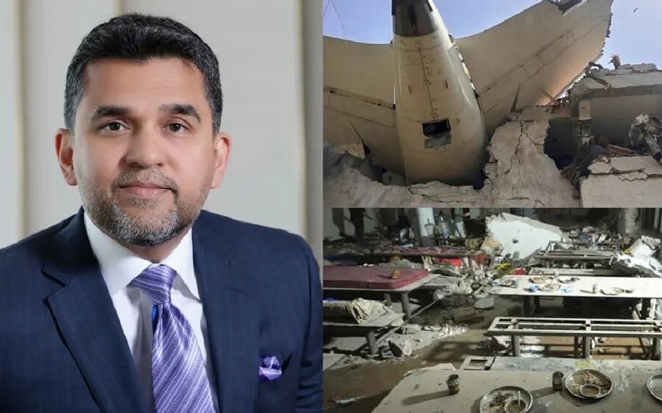 UAE-based Indian doctor Shamsheer Vayalil announces Rs 6 crore aid for Air India crash victims