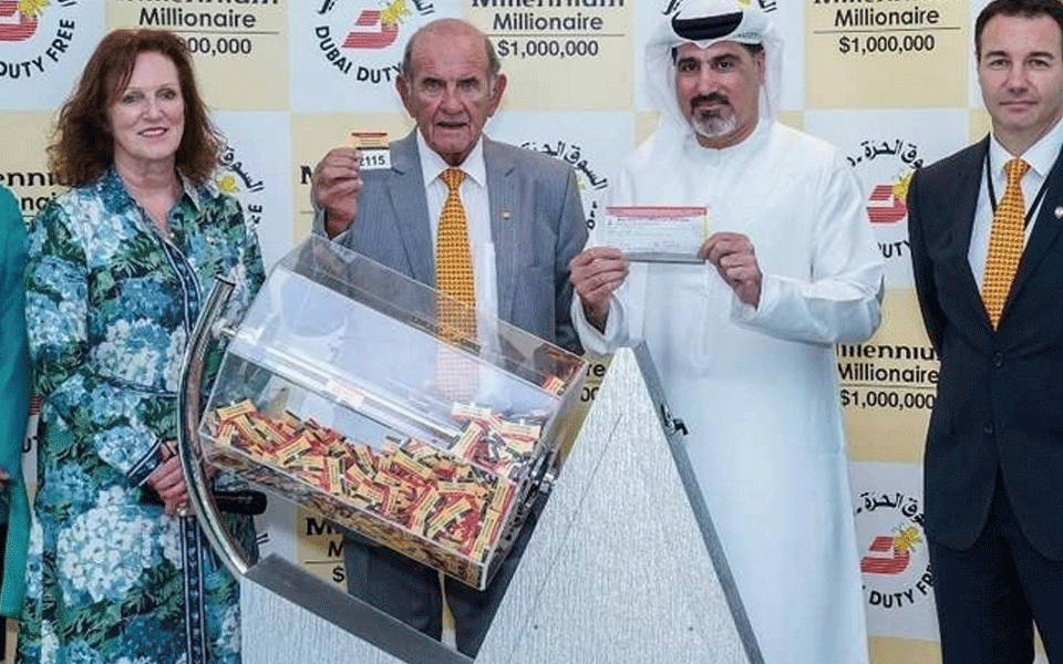 Oman based Indian man wins USD 1 million in Dubai millionaire draw
