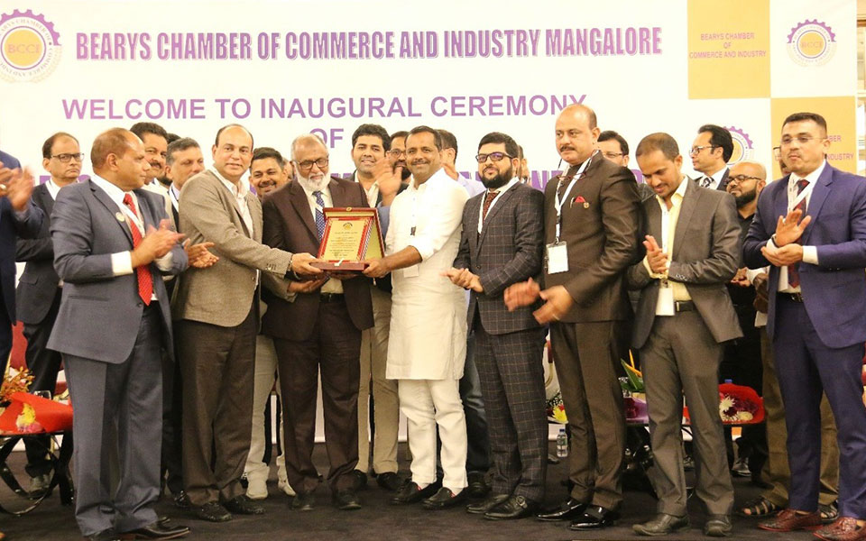 Dubai : BCCI President SM Rasheed Haji honored
