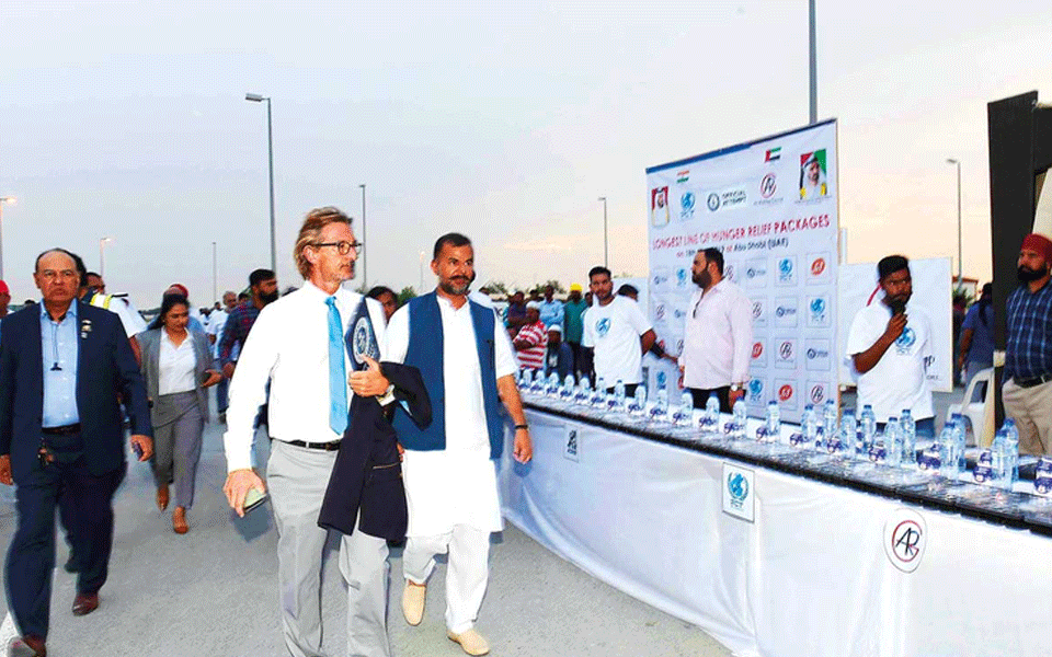 Indian's charity in UAE enters Guinness World Records for holding longest iftar