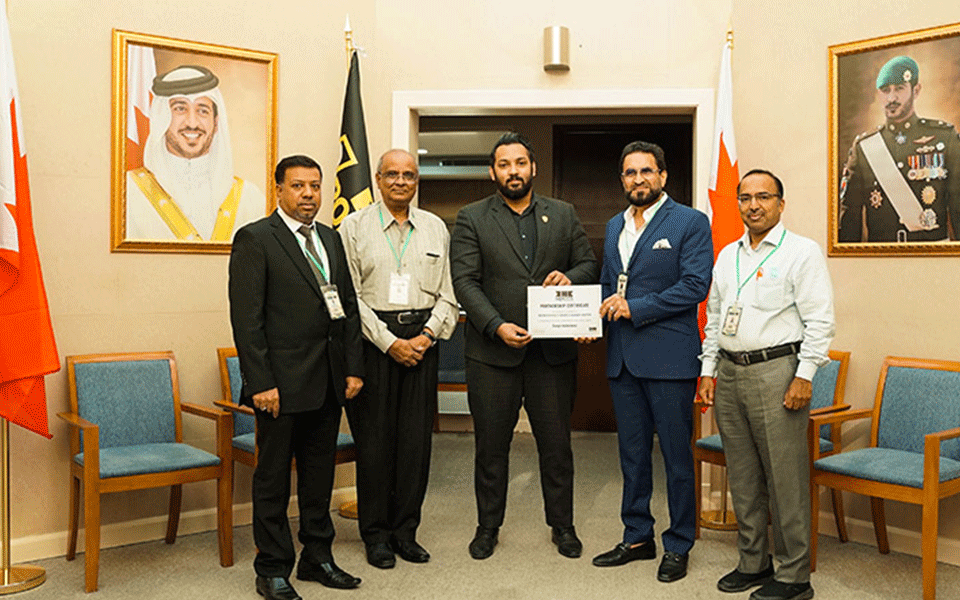 Indian overseas Congress Bahrain, KHK Heroes come together to help COVID-19 affected