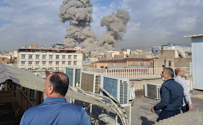 US and Israel launch an attack on Iran with tensions high over nuclear talks