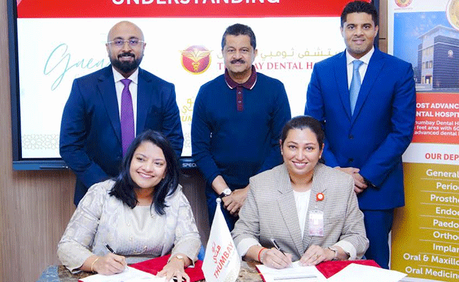MoU with Gaea Cynosure to allow Thumbay Dental Hospital to provide state-of-art clinical training