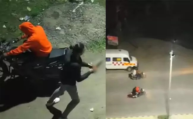 Videographer’s drone follows intruder who escaped from wedding venue after stabbing groom