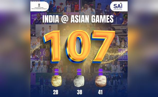 Historic achievement: PM hails Indian athletes for winning highest-ever 107 medals at Asian Games